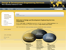 Tablet Screenshot of ddesc.com